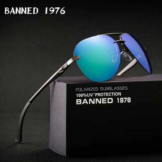 Aluminum Magnesium HD Polarized Fashion Sunglasses Women Men Driving Sun Glasses Vintage Oculos De Sol With Original Brand Box